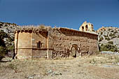 Hoces del ro Riaza, Montejo Spagna - Convento del Casuar, ruderi della cappella preromanica.